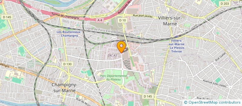 localisation de l'entreprise FINANCIERE PIPIERE  ERSTEIN