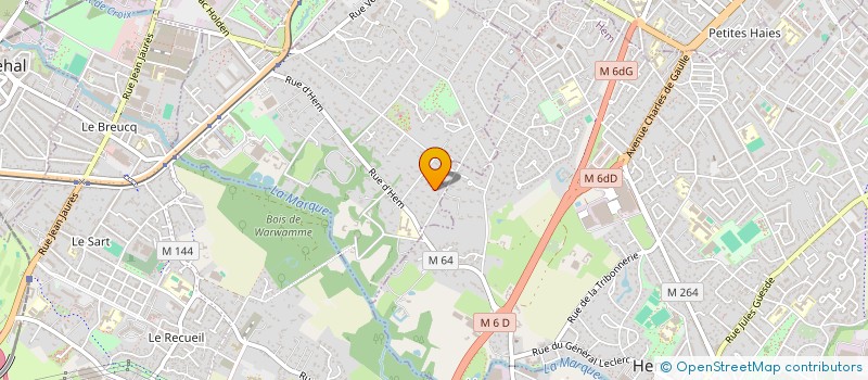 localisation de l'entreprise FINANCIERE PLAN B à CROIX