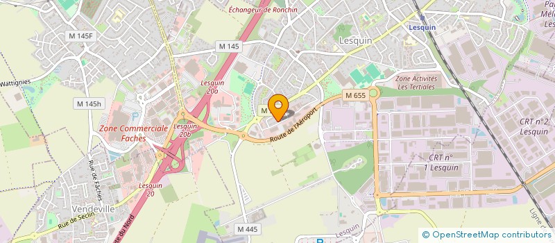 localisation de l'entreprise FINANCIERE PO L à LESQUIN