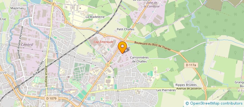 localisation de l'entreprise FINANCIERE PPN à BOURG-EN-BRESSE