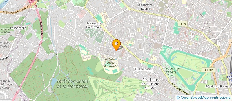 localisation de l'entreprise FINANCIERE PRADEROI à RUEIL-MALMAISON