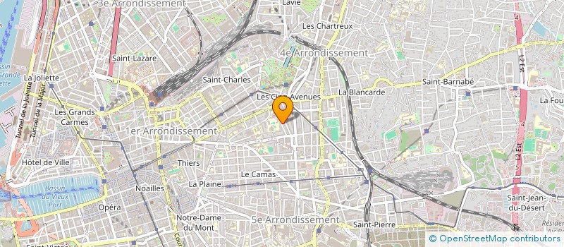 localisation de l'entreprise FINANCIERE PREVERT à MARSEILLE