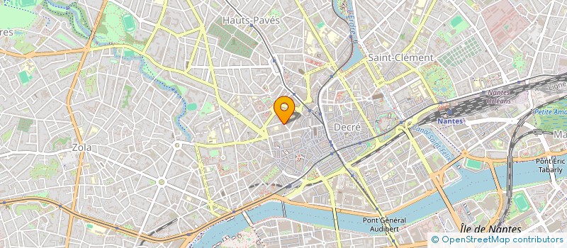 localisation de l'entreprise FINANCIERE PRIVILEGES  NANTES