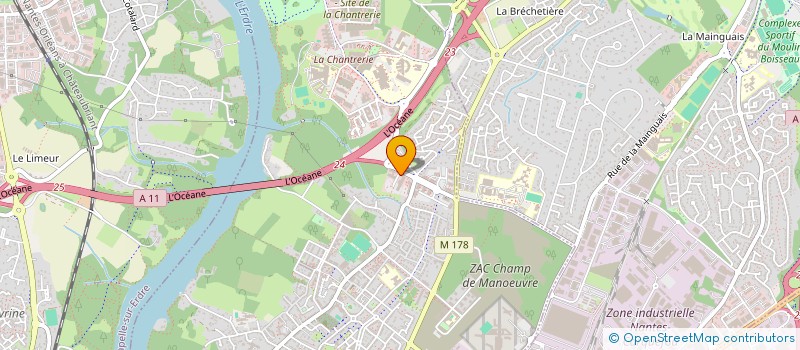 localisation de l'entreprise FINANCIERE PRODUCTIQUE à NANTES