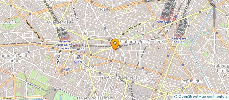 localisation de l'entreprise FINANCIERE PROVENCE  PARIS