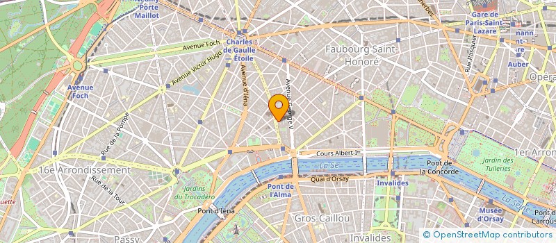 localisation de l'entreprise FINANCIERE QUESA  PARIS