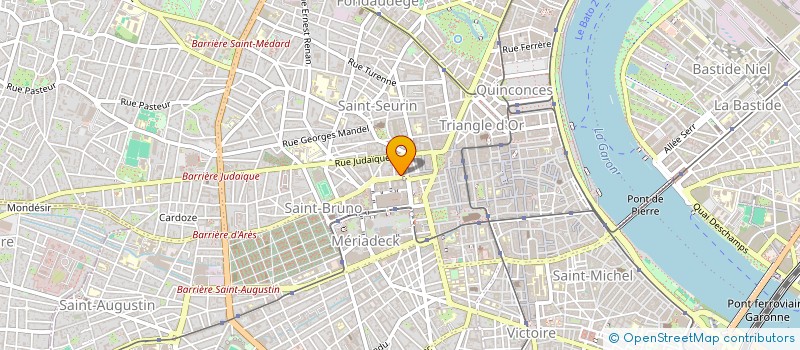 localisation de l'entreprise FINANCIERE QUOTIS  BORDEAUX