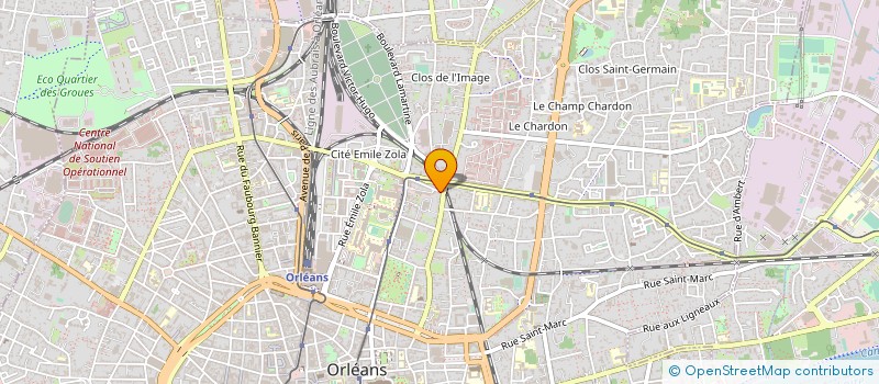 localisation de l'entreprise FINANCIERE RDO à ORLEANS