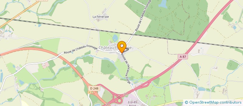 localisation de l'entreprise FINANCIERE REMBARRE à LA ROCHE-SUR-YON