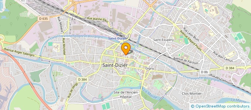 localisation de l'entreprise FINANCIERE REMY à SAINT-DIZIER