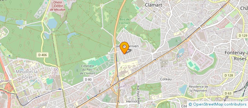 localisation de l'entreprise FINANCIERE RENARD à CLAMART