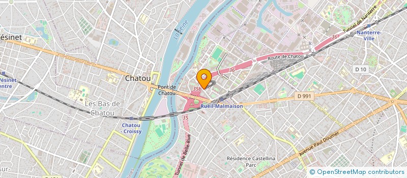 localisation de l'entreprise FINANCIERE REPROGRAPHIQUE à RUEIL-MALMAISON