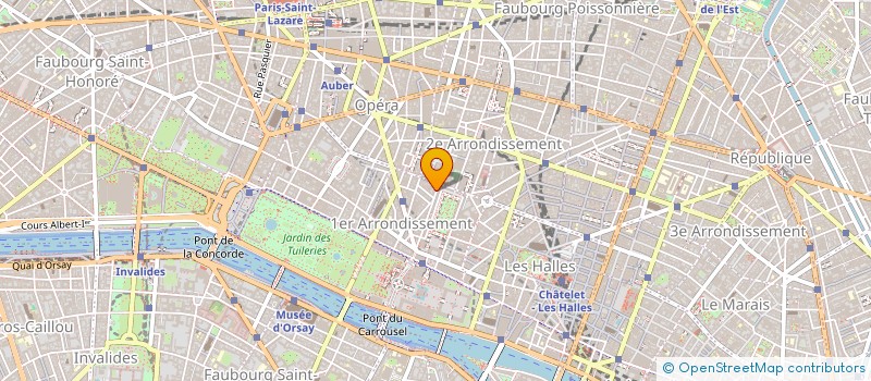 localisation de l'entreprise FINANCIERE RICHELIEU  PARIS