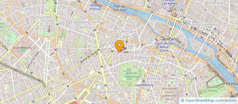localisation de l'entreprise FINANCIERE RIOU  PARIS
