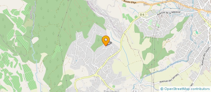 localisation de l'entreprise FINANCIERE ROPIVAL à PIERREVERT