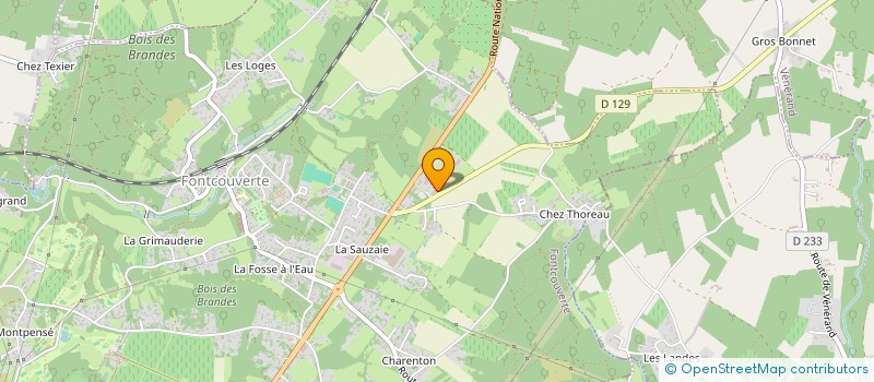 localisation de l'entreprise FINANCIERE ROTH  FONTCOUVERTE