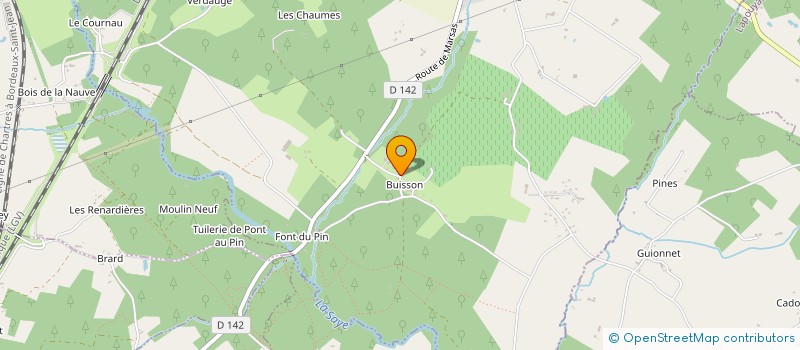 localisation de l'entreprise FINANCIERE ROVIRA  LARUSCADE