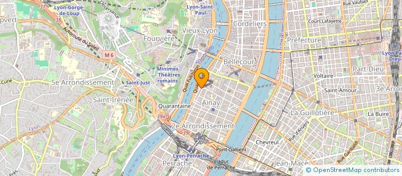 localisation de l'entreprise FINANCIERE S2M à LYON