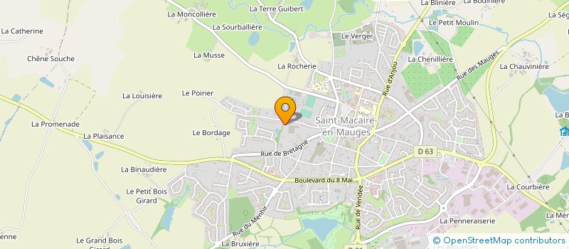 localisation de l'entreprise FINANCIERE SAC ET THIERRY  SEVREMOINE