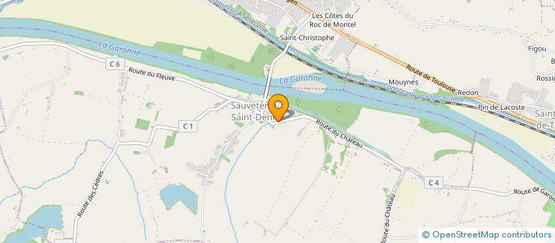 localisation de l'entreprise FINANCIERE SAINT DENIS à SAUVETERRE-SAINT-DENIS