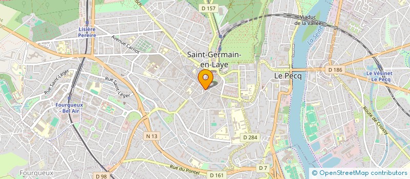 localisation de l'entreprise FINANCIERE SAINT HUGUES à SAINT-GERMAIN-EN-LAYE
