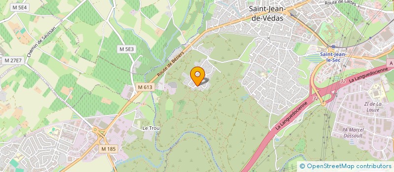 localisation de l'entreprise FINANCIERE SAINT JACQUES à SAINT-JEAN-DE-VEDAS