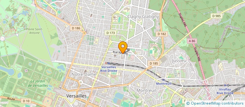 localisation de l'entreprise FINANCIERE SAINT-JOSEPH à VERSAILLES
