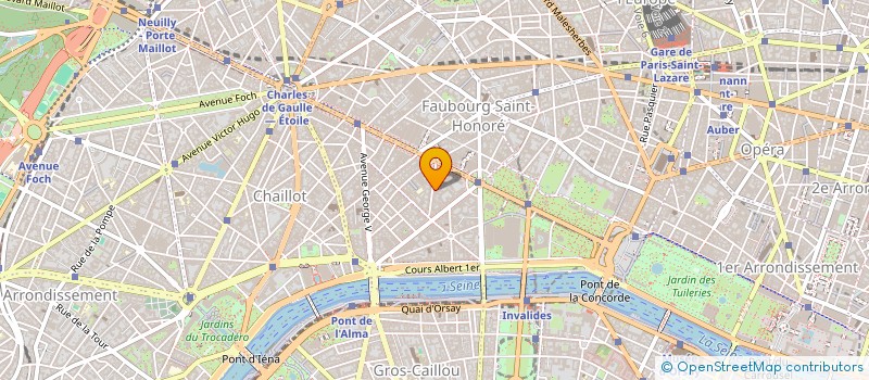 localisation de l'entreprise FINANCIERE SAINT LAMBERT  PARIS