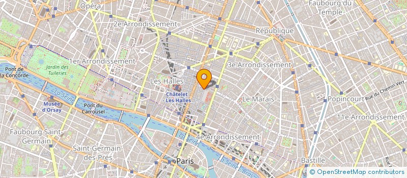 localisation de l'entreprise FINANCIERE SAINT-MARTIN  PARIS