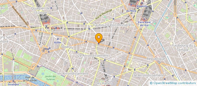 localisation de l'entreprise FINANCIERE SAINT PAUL  PARIS