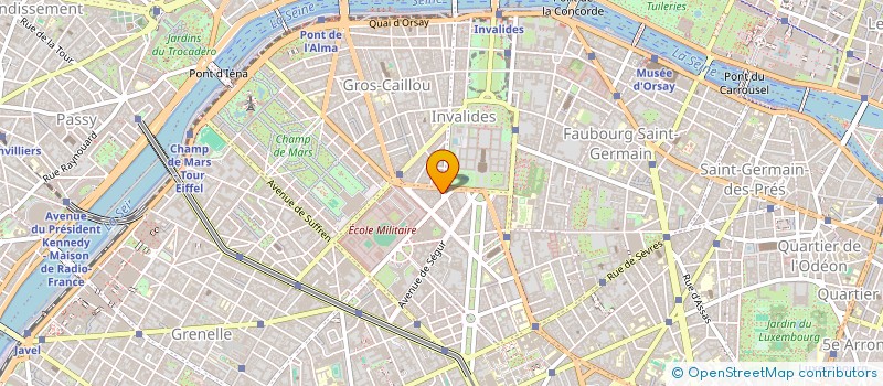 localisation de l'entreprise FINANCIERE SAINT SEVERIN à PARIS