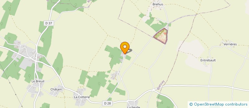 localisation de l'entreprise FINANCIERE SAINTE MARTHE à MEZIERES-EN-BRENNE