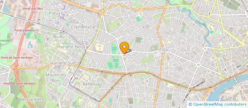 localisation de l'entreprise FINANCIERE SAINTE MARTHE à NANTES