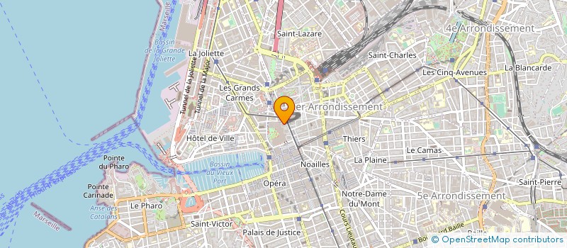 localisation de l'entreprise FINANCIERE SAINTE VICTOIRE à MARSEILLE 1
