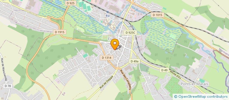 localisation de l'entreprise FINANCIERE SANSON  EU