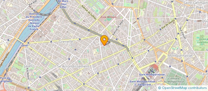 localisation de l'entreprise FINANCIERE SAORI à LEVALLOIS-PERRET