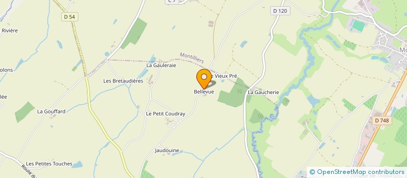 localisation de l'entreprise FINANCIERE SCP à CHOLET