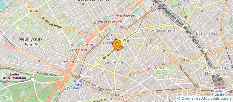 localisation de l'entreprise FINANCIERE SECAMA  PARIS