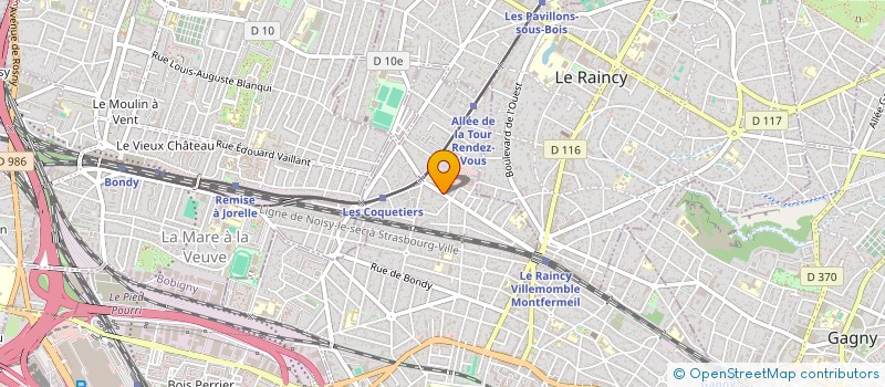 localisation de l'entreprise FINANCIERE SEPTEMBRE 15  VILLEMOMBLE