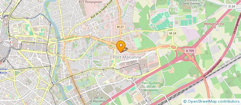 localisation de l'entreprise FINANCIERE SEPTENTRION à MONTPELLIER