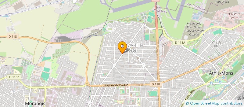 localisation de l'entreprise FINANCIERE SERRE à PARAY-VIEILLE-POSTE