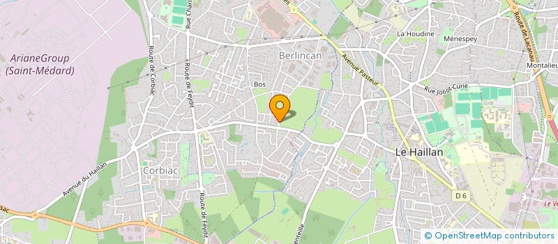 localisation de l'entreprise FINANCIERE SERTHI  SAINT-MEDARD-EN-JALLES