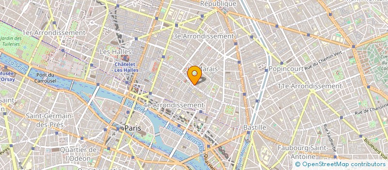 localisation de l'entreprise FINANCIERE SETTBON  PARIS