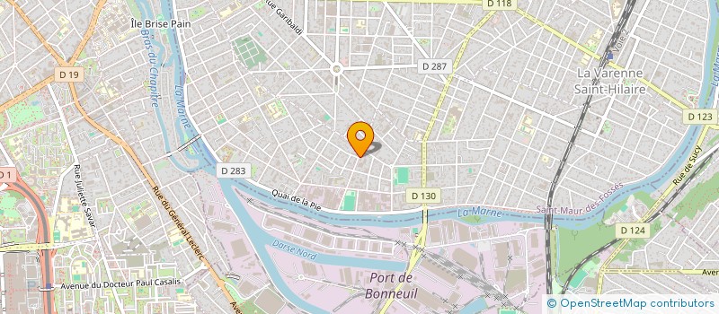 localisation de l'entreprise FINANCIERE SIMHON  PARIS