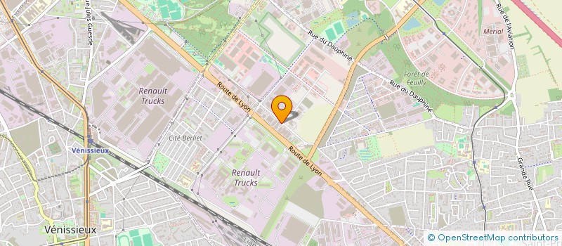 localisation de l'entreprise FINANCIERE SPI  SAINT-PRIEST