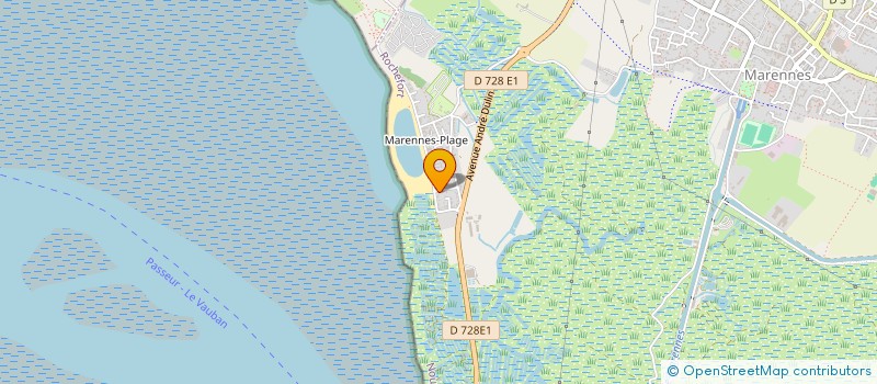 localisation de l'entreprise FINANCIERE STEPHANE MEUNIER  MARENNES-HIERS-BROUAGE