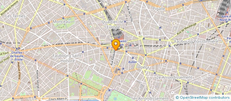 localisation de l'entreprise FINANCIERE SULLY INVEST  PARIS