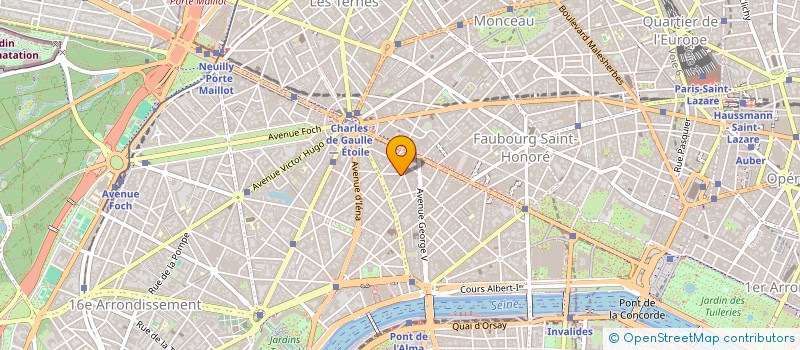 localisation de l'entreprise FINANCIERE SUMMA  PARIS