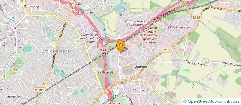 localisation de l'entreprise FINANCIERE SUN ERGON à TOULOUSE