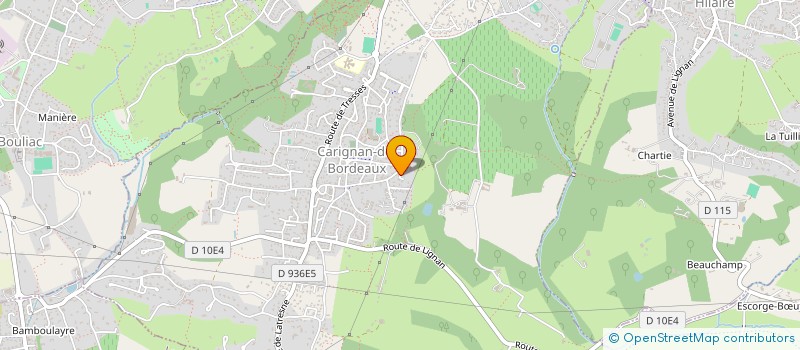 localisation de l'entreprise FINANCIERE SVO  CARIGNAN-DE-BORDEAUX